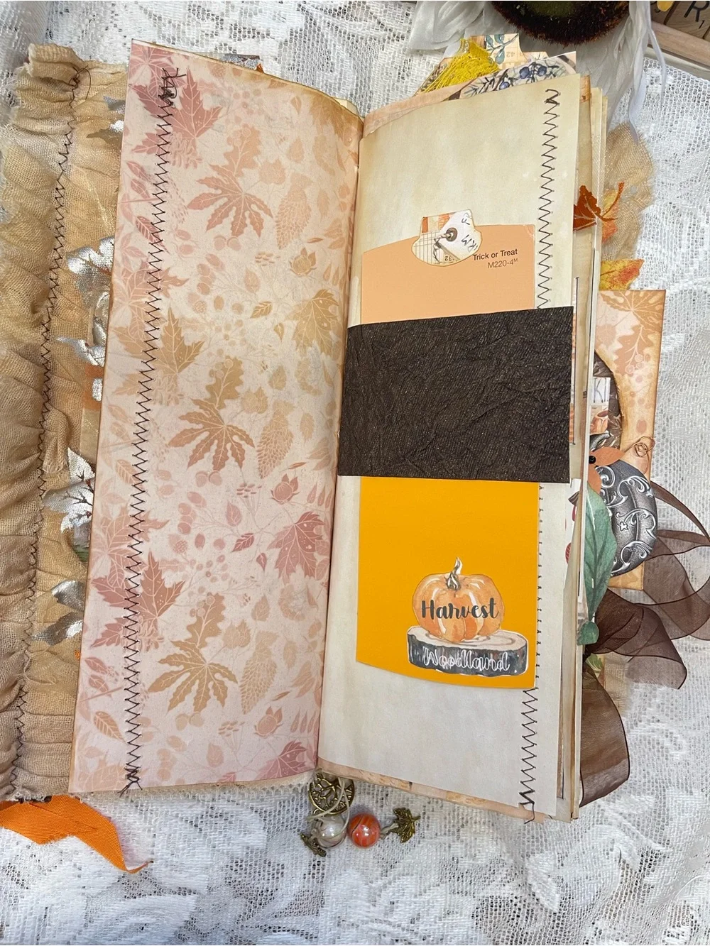 Handmade charming autumn